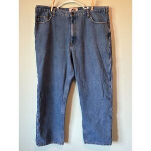 Mens' Old Mill Jeans Blue Mid Wash Comfort Workwear.  Two pairs. 40x30